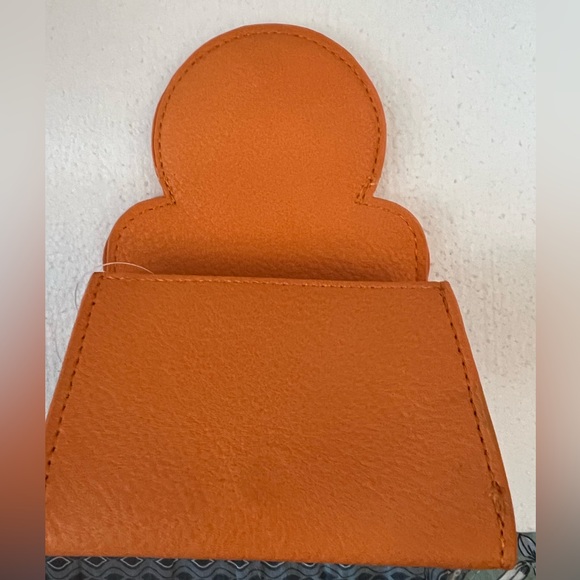 Disney x Our Universe Minnie Mouse Citrus Orange Card Holder Wallet - Picture 4 of 6